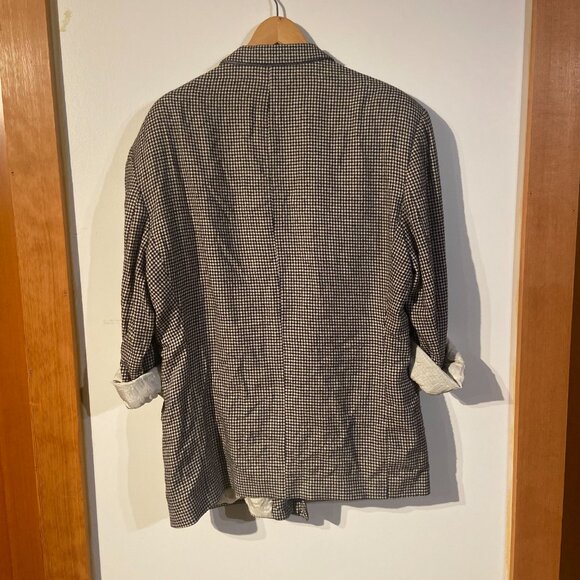 Vintage Houndstooth Blazer - Picture 5 of 6